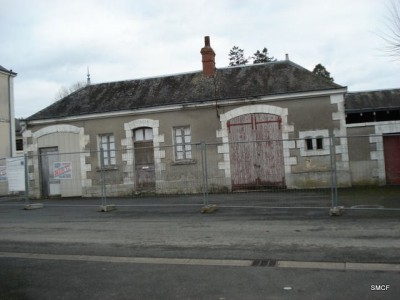 Avant les travaux, le local du club-micro